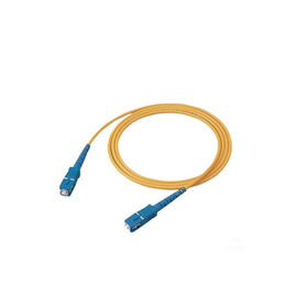 9/125 SC/UPC 3M PVC LSZH Fiber Optic Patch Cord Single Mode High Durability