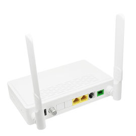 Realtek Chipest XPON ONU Ftth Router 1Ge+1Fe+Catv+Wifi + Pots For FTTB / FTTX