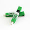 Green SC APC Fiber Fast Connector ESC250D Type For 2.0 1.6mm Drop Cable