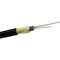 ADSS 12 Core Fiber Optic Cable 100m Span All Dielectric Self Support Aerial