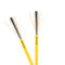 Yellow Tight Buffered Fiber Cable , GJFJV Fiber Breakout Cable Indoor SM MM 0.9mm
