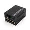 Fast 4 Port Fiber Media Converter 1 Fiber+4 Rj45 Port 1310/1550nm Singlemode