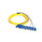 12 Core Fiber Optic Patch Cord Pigtail Sc Connector For Telecommunication Equipment